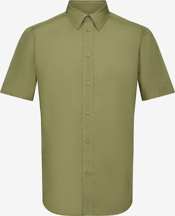 Coupe regular Chemise ESPRIT en vert : devant