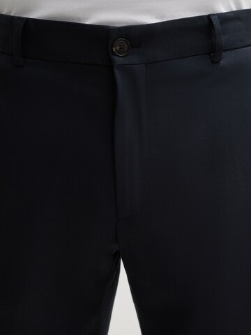Coupe slim Pantalon à plis 'Hank' JOOP! en bleu
