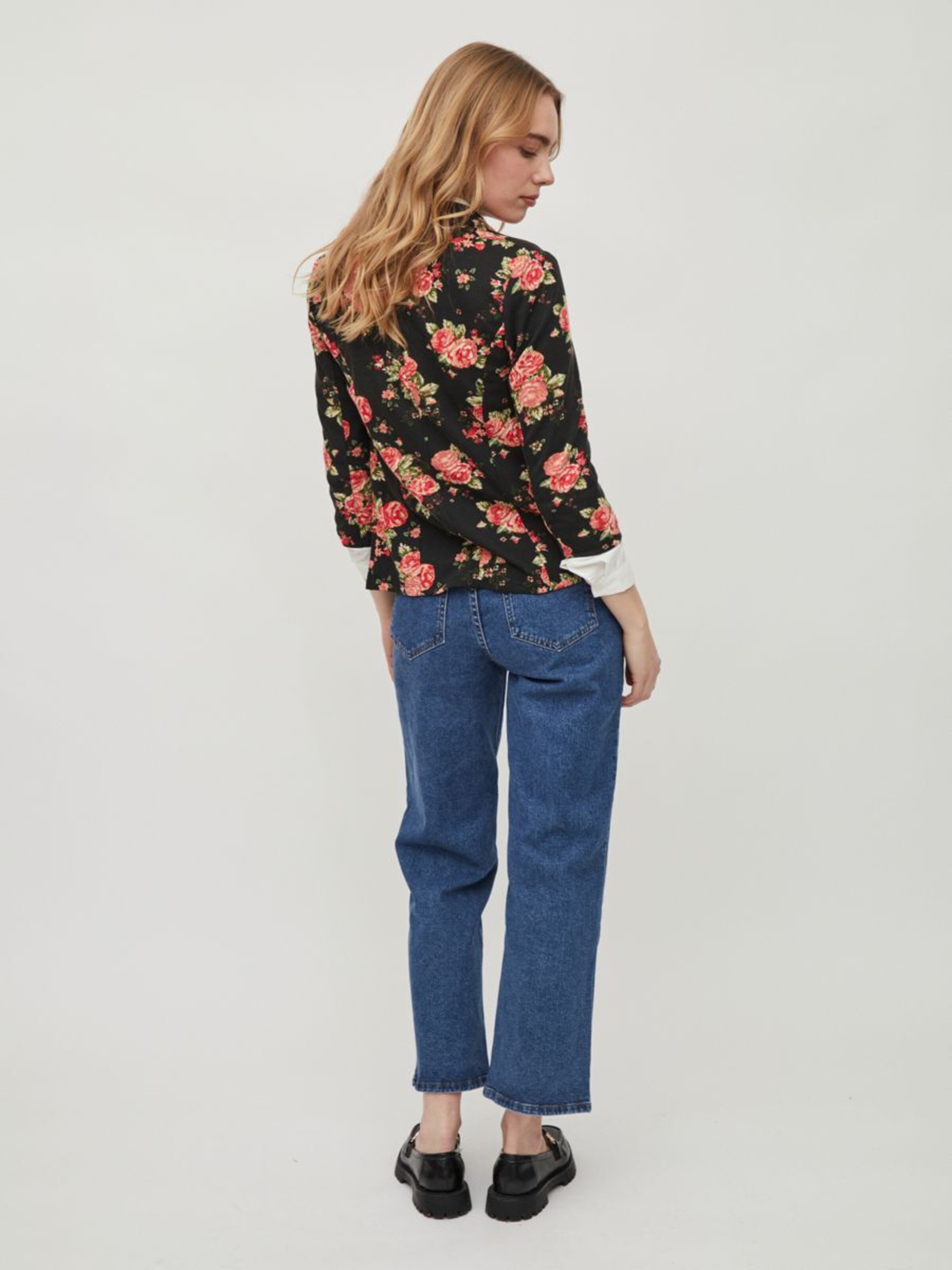 Frauen Blazer Vila Petite Blazer in Mischfarben, Schwarz - MT91867 Frauen Blazer Vila Petite Blazer in Mischfarben, Schwarz - MT91867