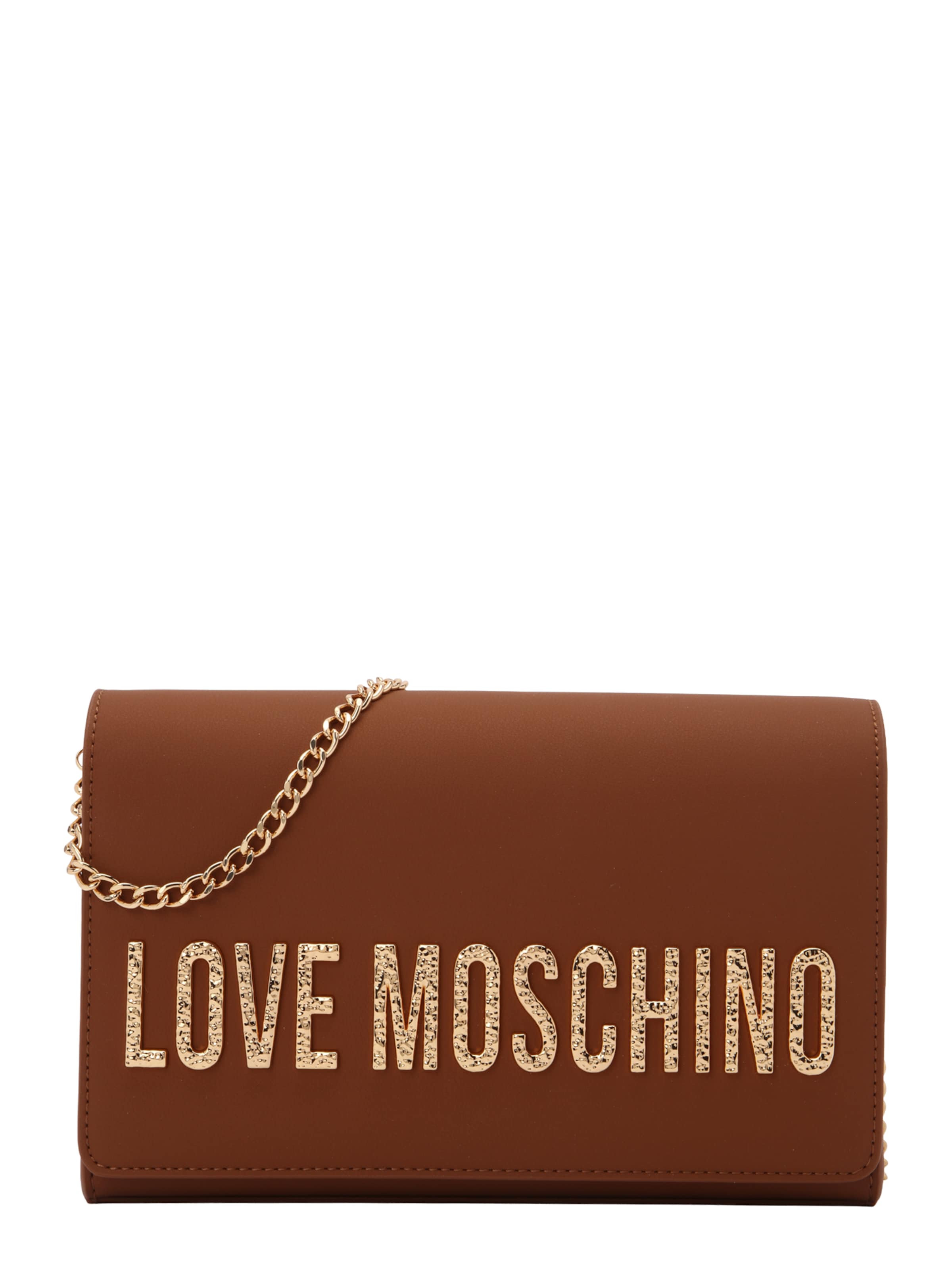 Borsa a tracolla 'Smart Daily' di Love Moschino in marrone: frontale