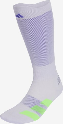 Chaussettes de sport 'Adizero' ADIDAS PERFORMANCE en violet : devant