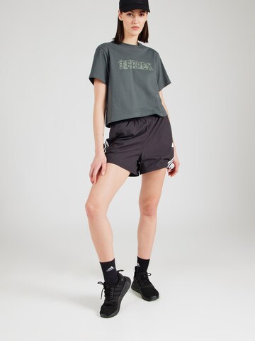 ADIDAS TERREX Функциональная футболка в Зеленый