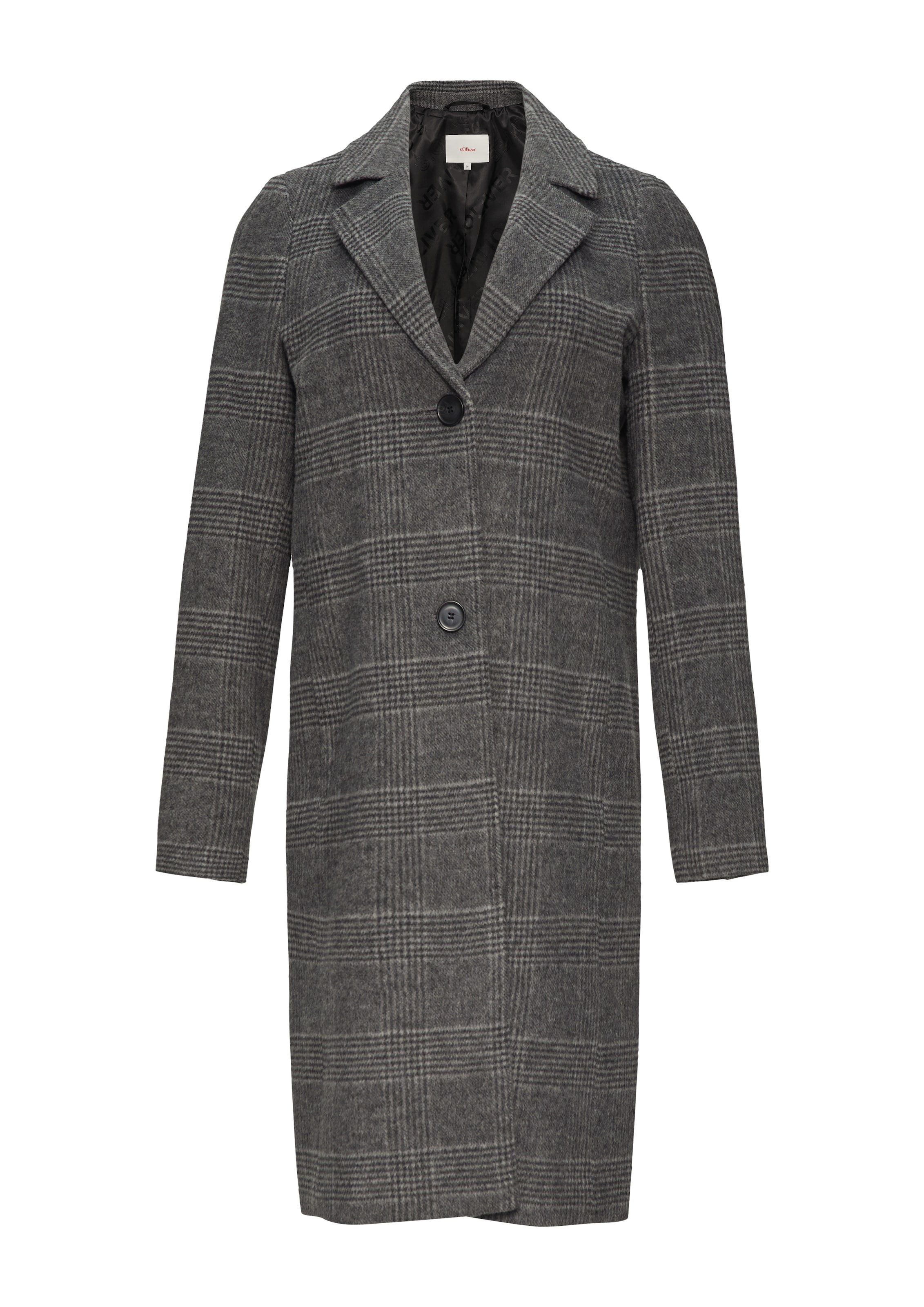 s.Oliver Between-seasons coat in Grey: front