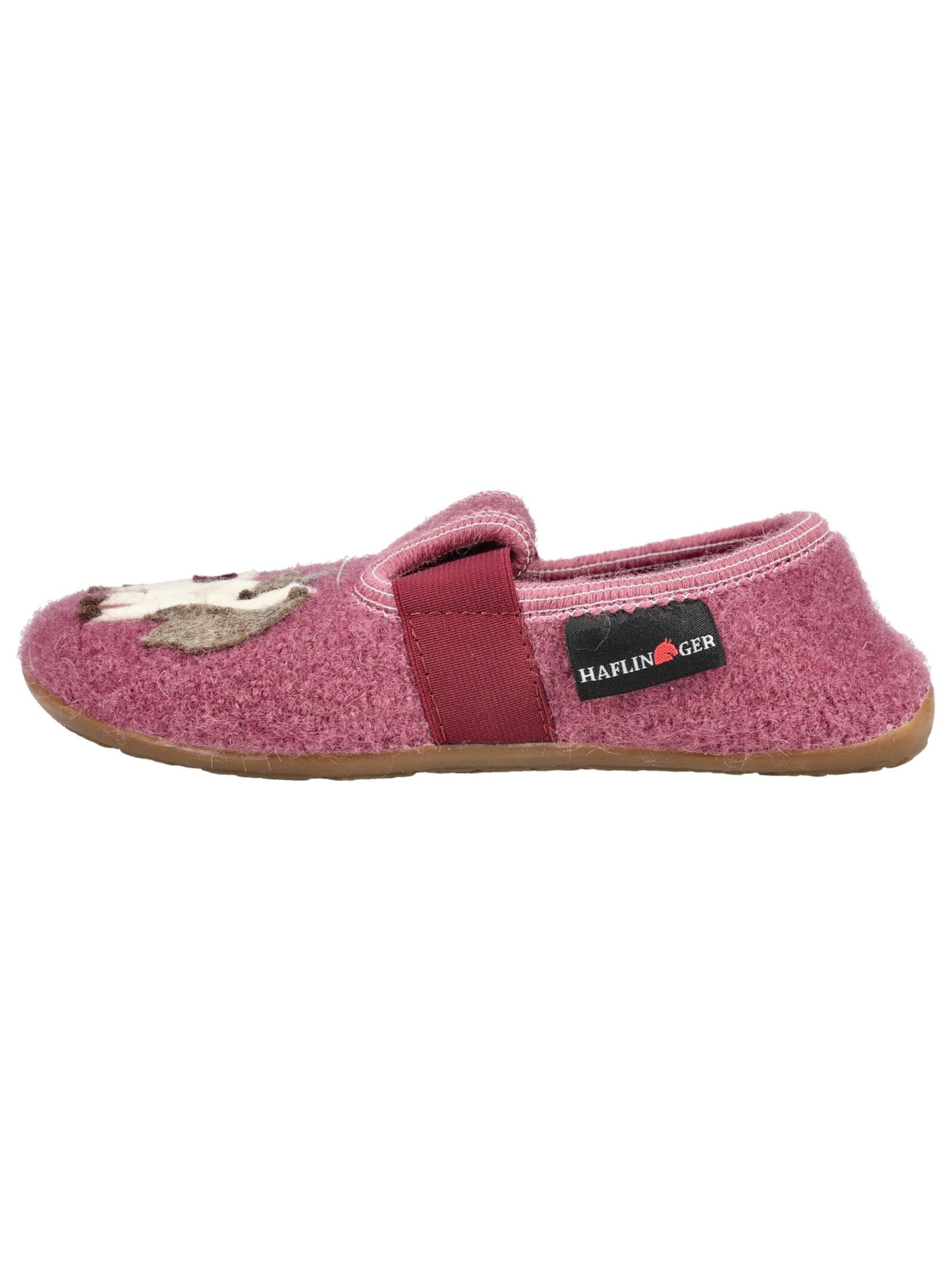 Pantoufle HAFLINGER en rose