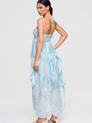 Ombre Kleid‌‌‌‌‌‌ in Blau
