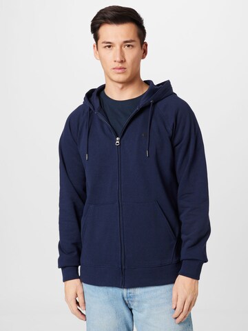 QUIKSILVER Sweatjacke in Blau: predná strana