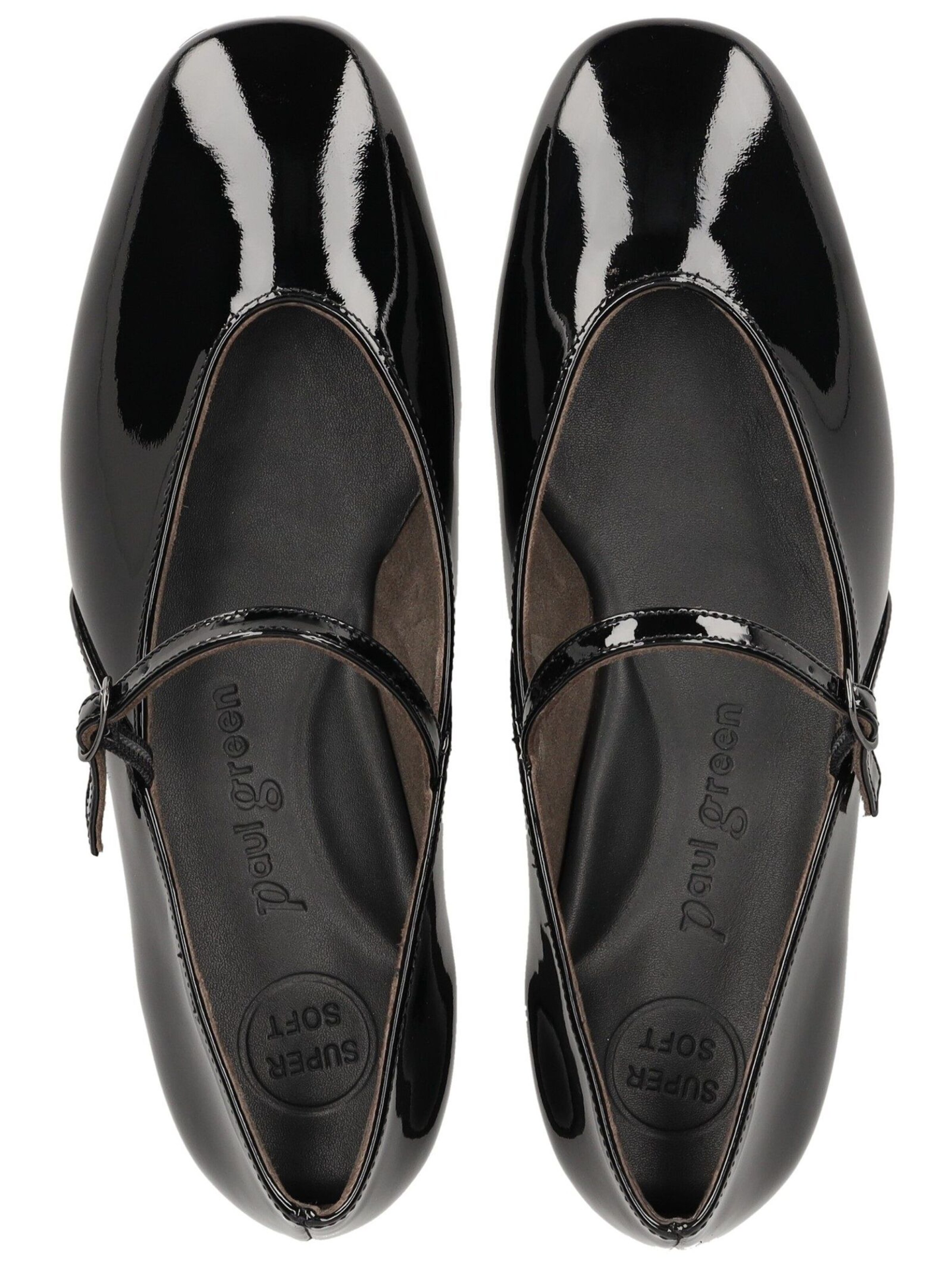 Ballerines à lanières Paul Green en noir