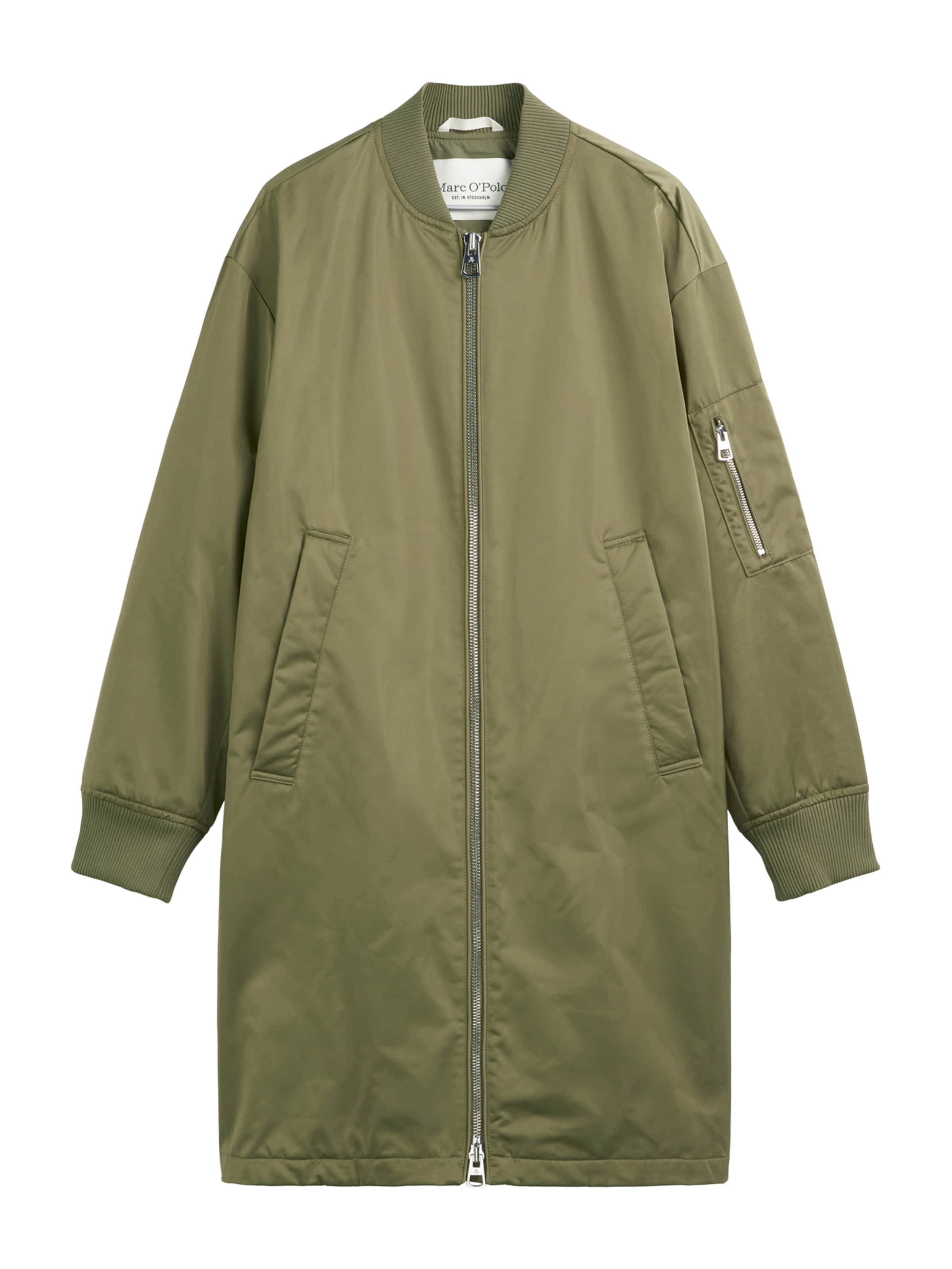 Manteau mi-saison Marc O'Polo en vert : devant