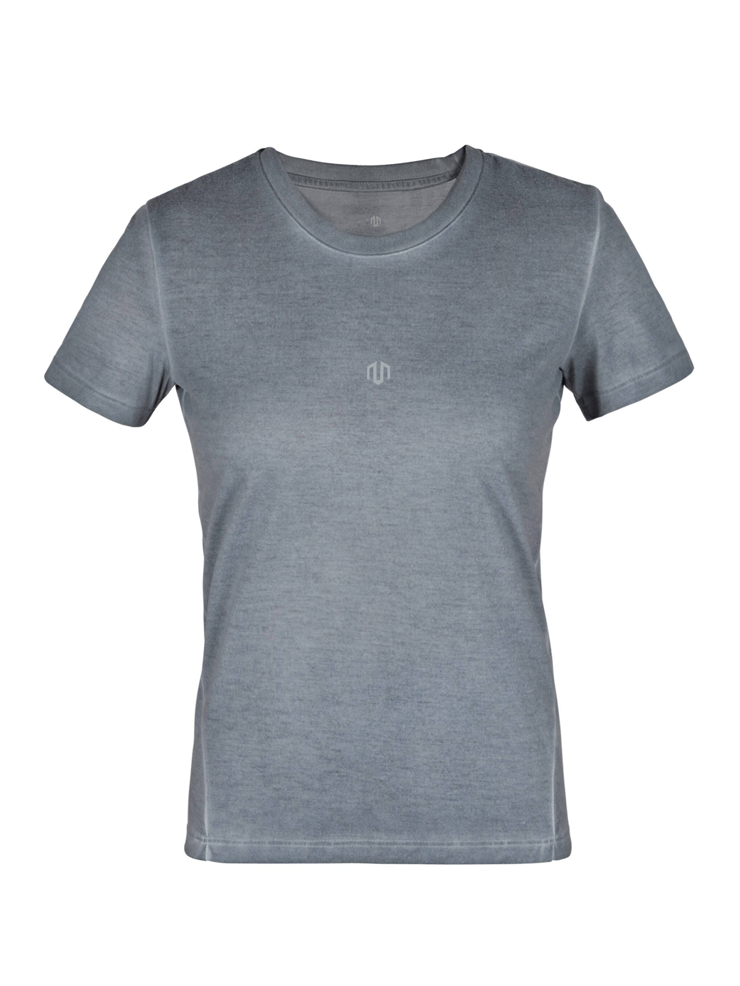MOROTAI Shirt 'WASHED OUT'‌‌‌‌‌‌‌‌‌ in Grau: Vorderseite