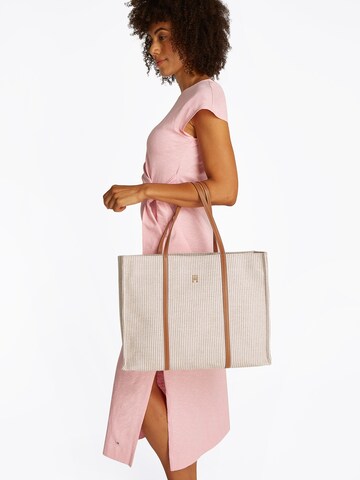 TOMMY HILFIGER - Bolsa de playa en beige