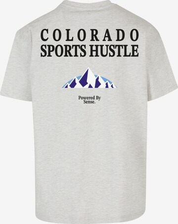 9N1M SENSE T-Shirt 'Sports Hustle' in Grau