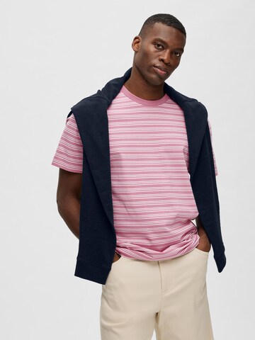 SELECTED HOMME Shirt 'ANDY' in Roze