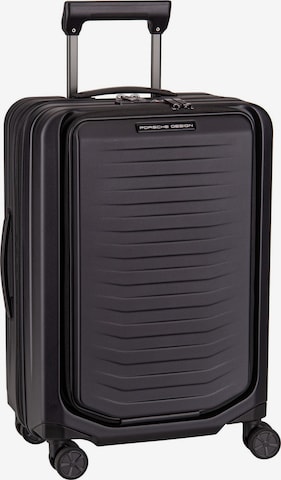 Porsche Design Trolley ' Roadster ' in Schwarz: Vorderseite