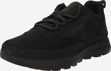 TIMBERLAND Flats 'Euro Trekker' in Black: front