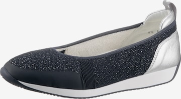 ARA Ballet Flats in Blue: front