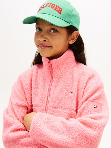 Jachetă  fleece de la TOMMY HILFIGER pe roz
