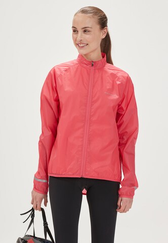 ENDURANCE Athletic Jacket 'Immie' in Red: front