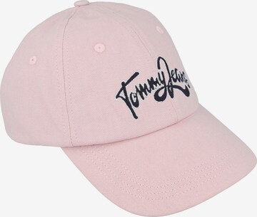 Cappello da baseball di Tommy Jeans in rosa