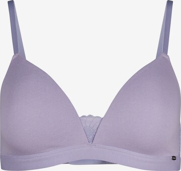 Skiny Bra in Purple: front