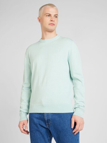 BOSS Sweater 'Kanovano' in Green: front