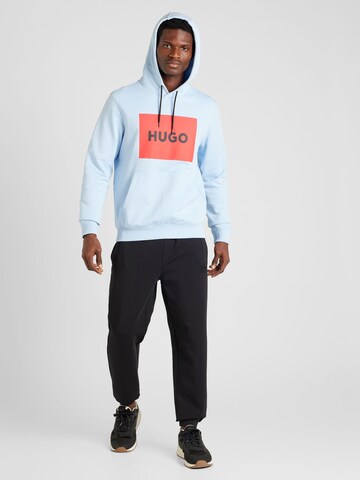 HUGO Sweatshirt 'Duratschi' in Blauw