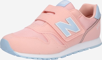 Sneaker '373' de la new balance pe roz: față