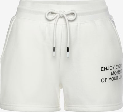 BUFFALO Pantalon en noir / blanc, Vue avec produit