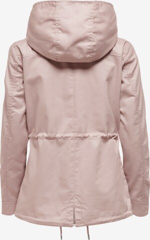 ONLY Between-seasons parka 'Lorca' in Pink