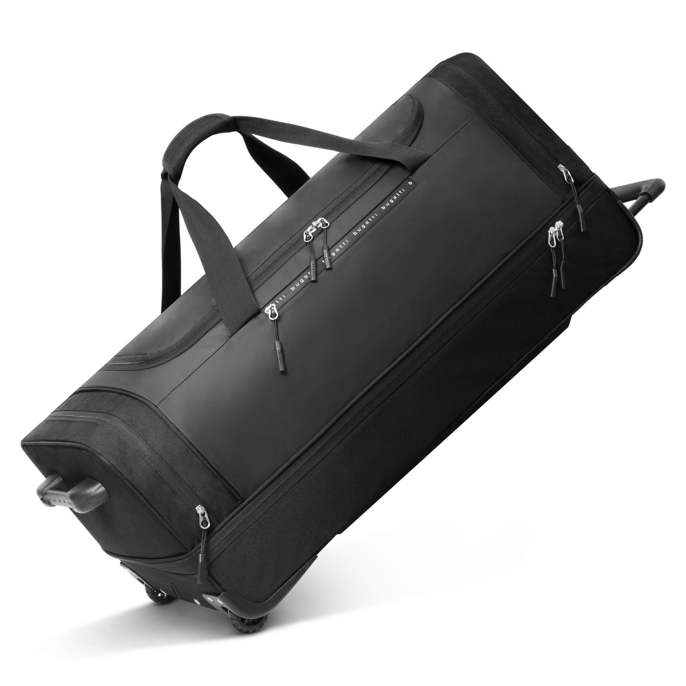 Sac de voyage 'Blanc Delight' bugatti en noir