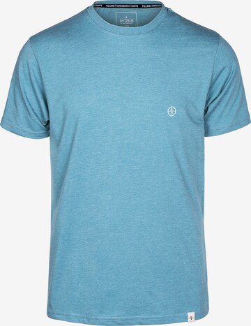 T-Shirt 'Norbert' SPITZBUB en bleu : devant