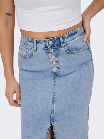 Jupe 'ONLSilja' ONLY en bleu