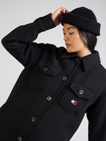 Tommy Jeans Mantel in Schwarz