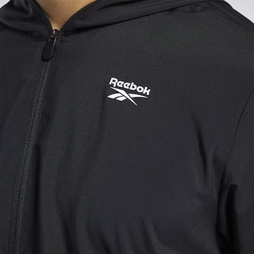 Reebok - Chaqueta deportiva en negro