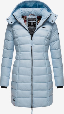 MARIKOO Winter coat 'Abendsternchen' in Blue: front