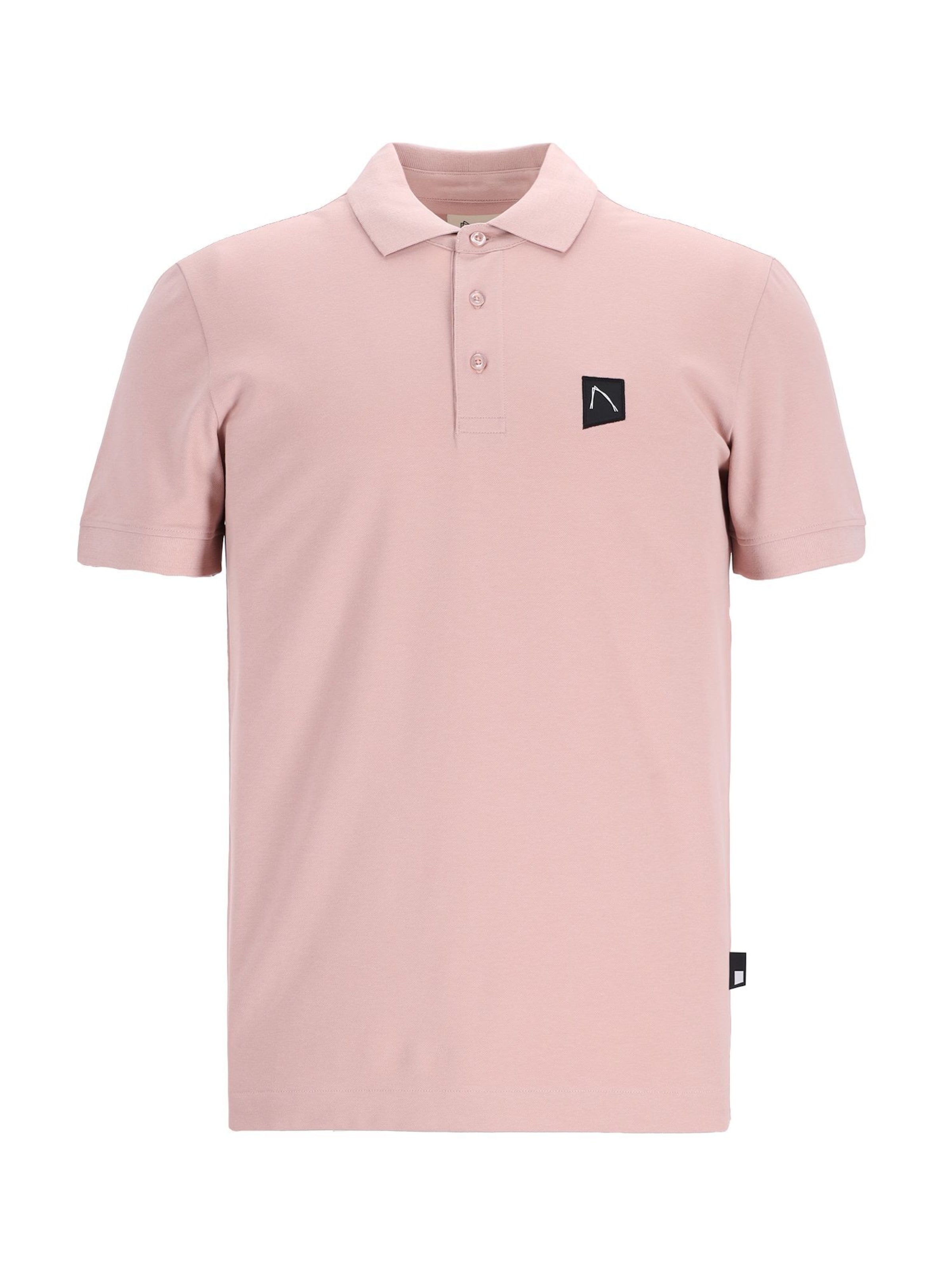 CHASIN' Shirt 'Daily Polo' in Roze: voorkant
