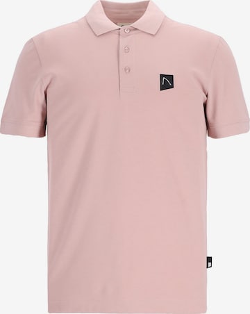 CHASIN' Shirt 'Daily Polo' in Roze: voorkant