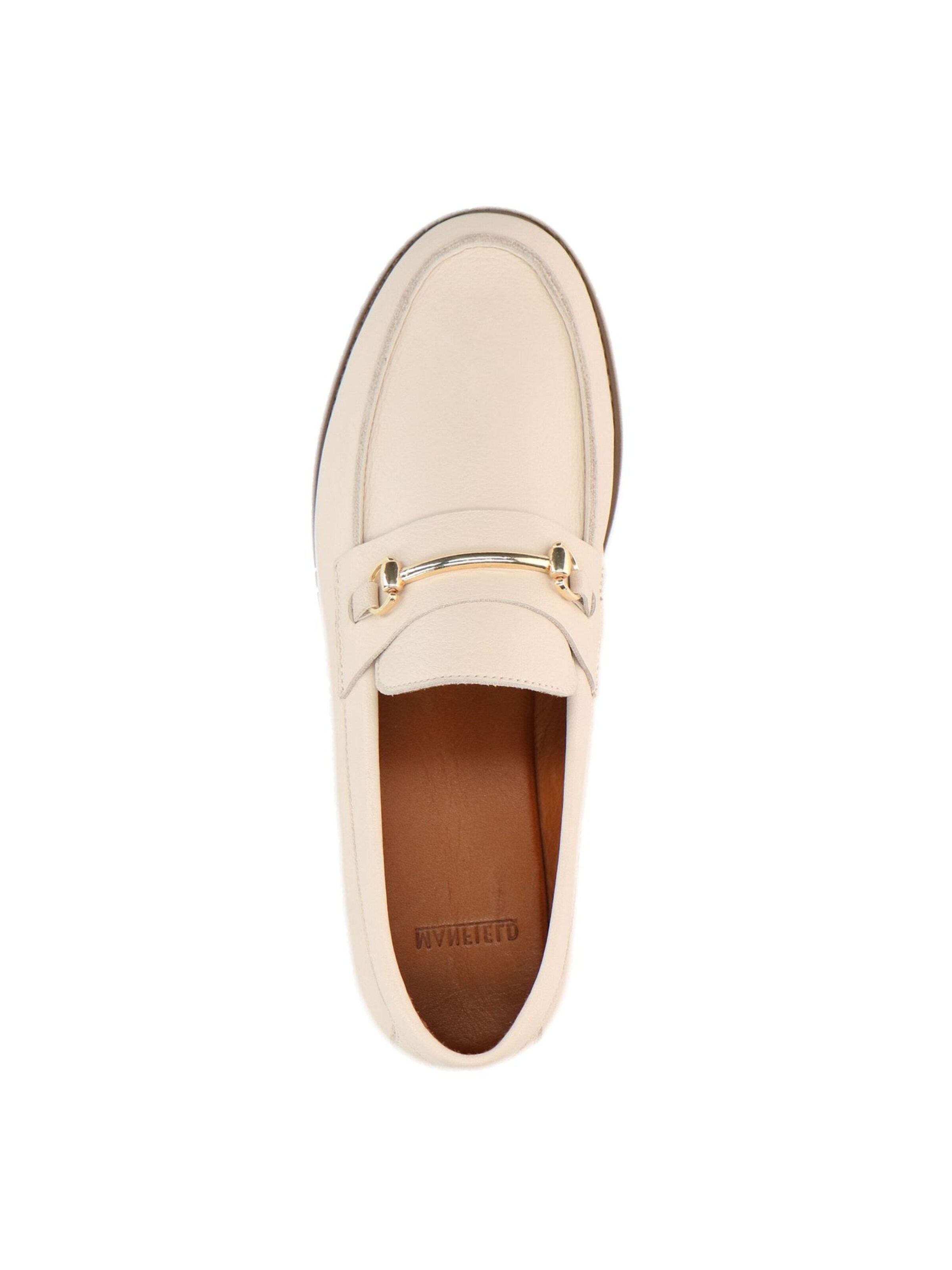 MANFIELD Classic Flats in Beige
