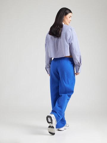 TOPSHOP Wide leg Παντελόνι 'Lakia' σε μπλε