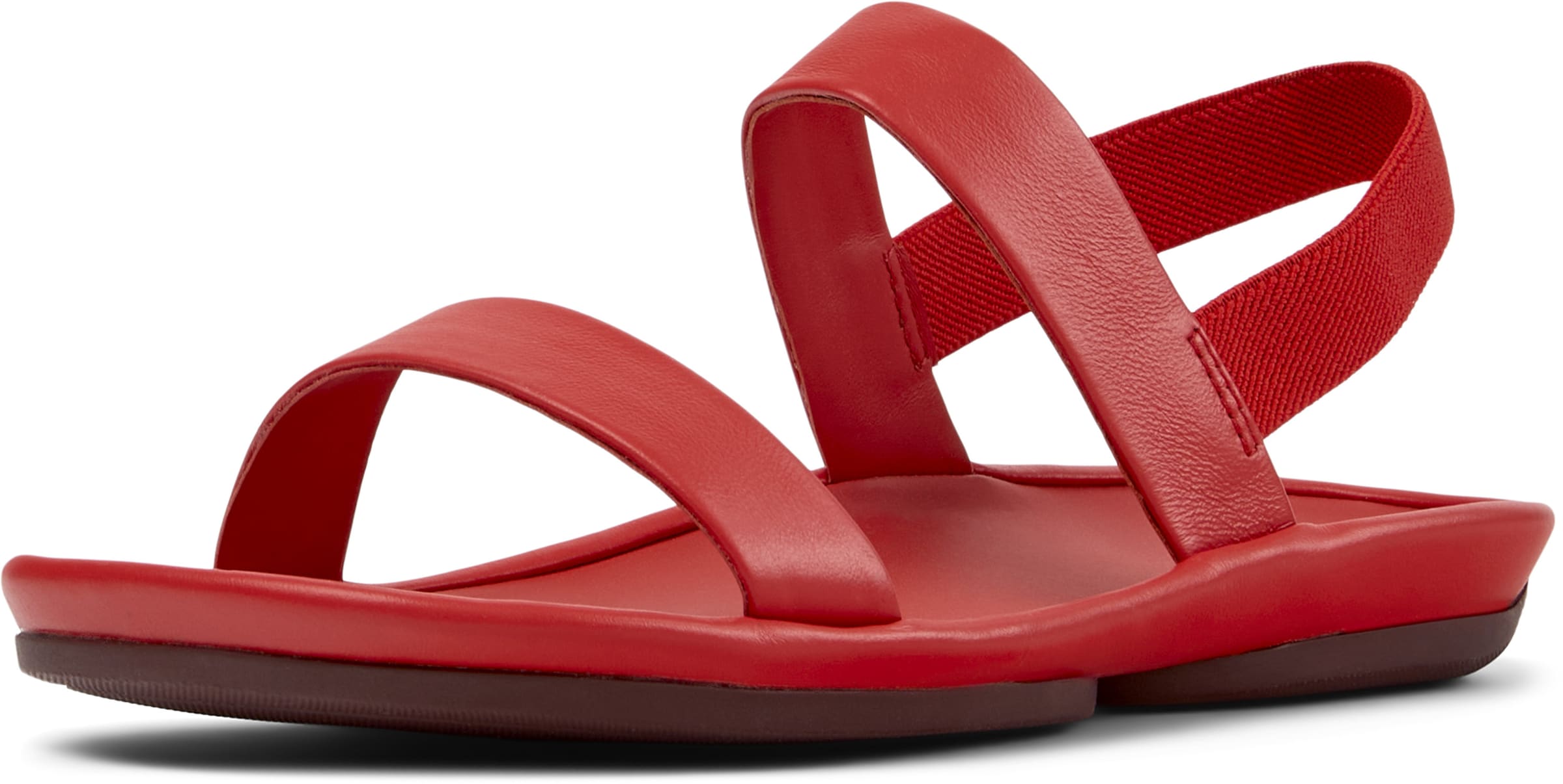 CAMPER Sandalen 'Right Isla' in Rot: Vorderseite
