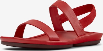 CAMPER Sandalen met riem 'Right Isla' in Rood: voorkant