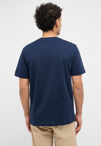 MUSTANG T-Shirt 'Style Austin' in Blau