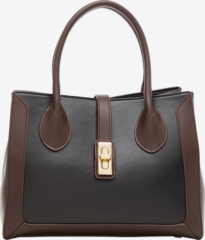 Usha Handväska i brun / svart, Produktvy