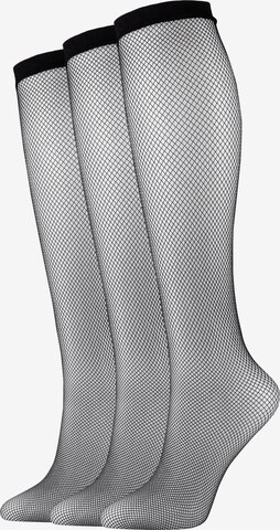 camano Fine Stockings in Black: front