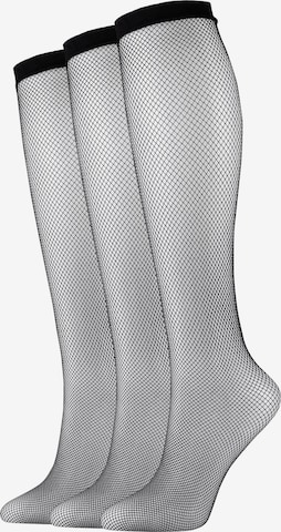 camano Fine Stockings in Black: front