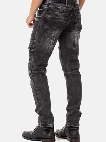 CIPO & BAXX Regular Jeans in Zwart