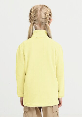 JACK WOLFSKIN Fleece Jacket in Yellow