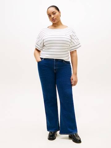 Tommy Hilfiger Curve T-Shirt in Weiß