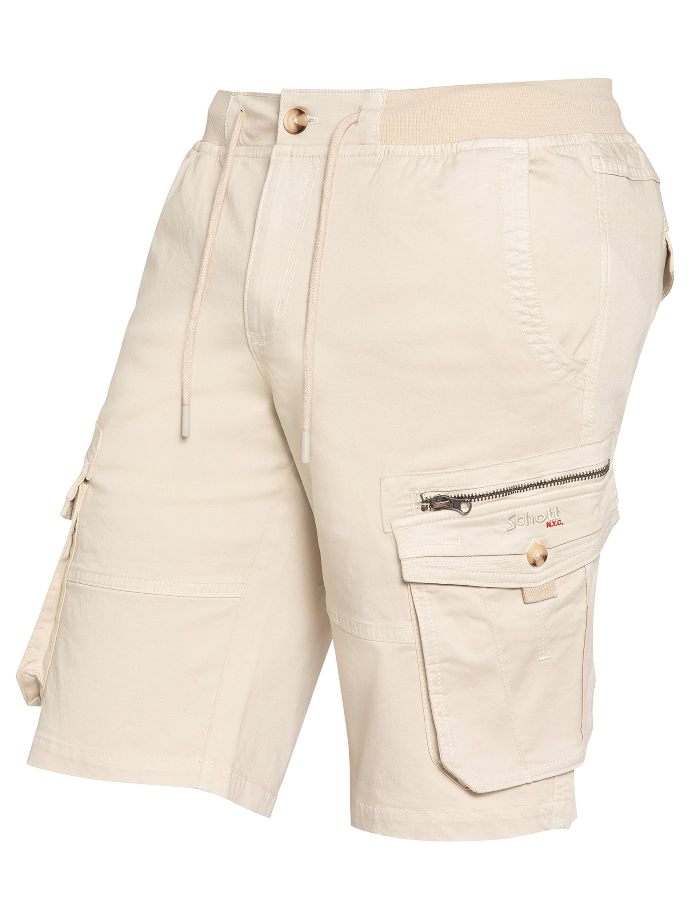 Regular Pantalon Schott NYC en beige