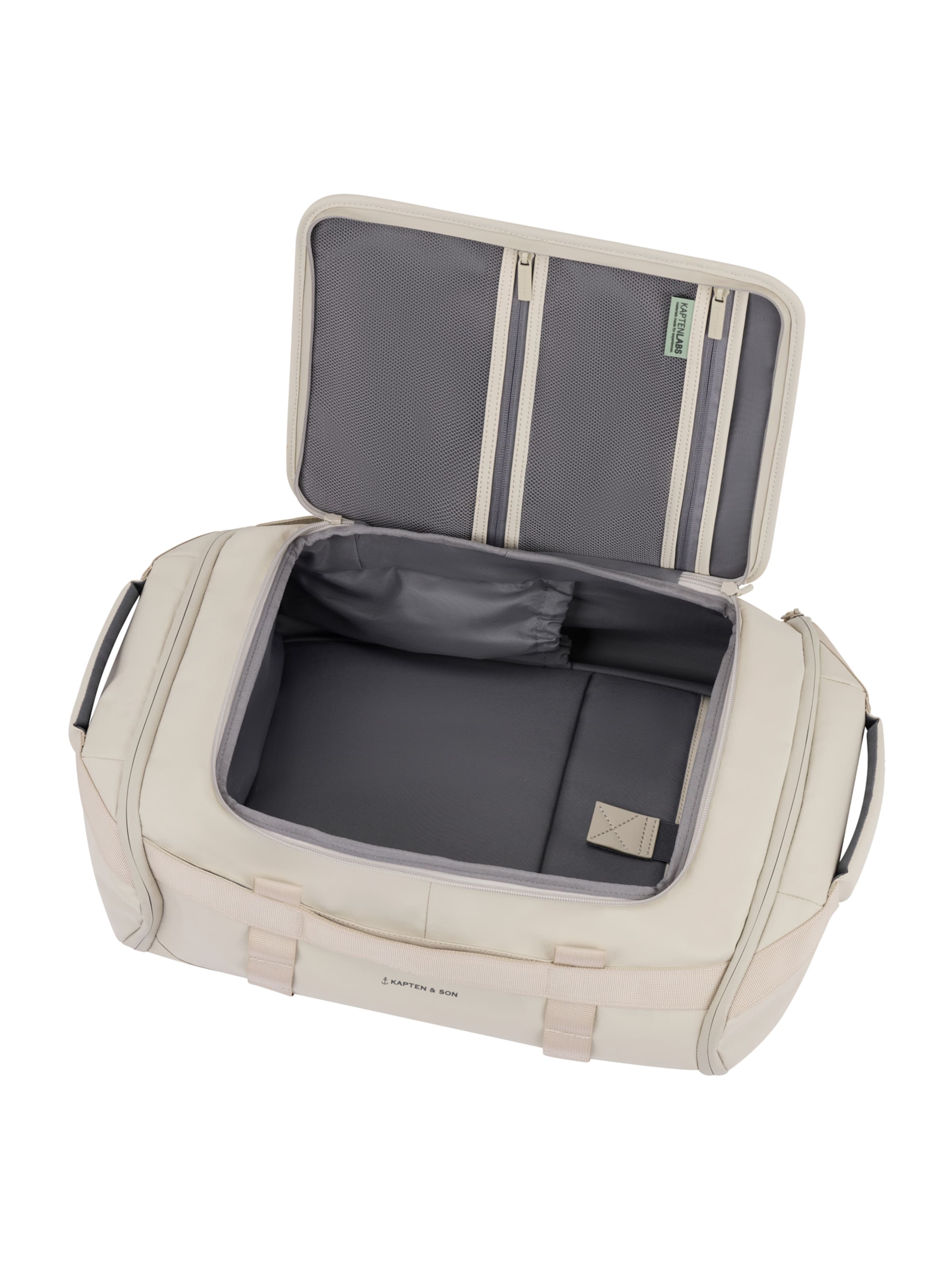 Kapten & Son Раница 'Lisbon Duffle Backpack Small' в бежово