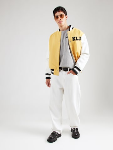 Karl Lagerfeld Majica 'Essential' | siva barva